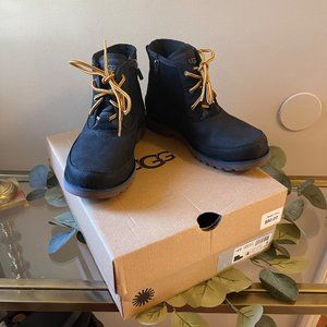 UGG Bradley KIDS Boy HIKING Boot LEATHER Shearling